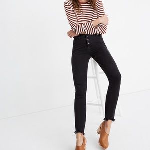 Madewell 10in High Rise Skinny Berkley Wash
